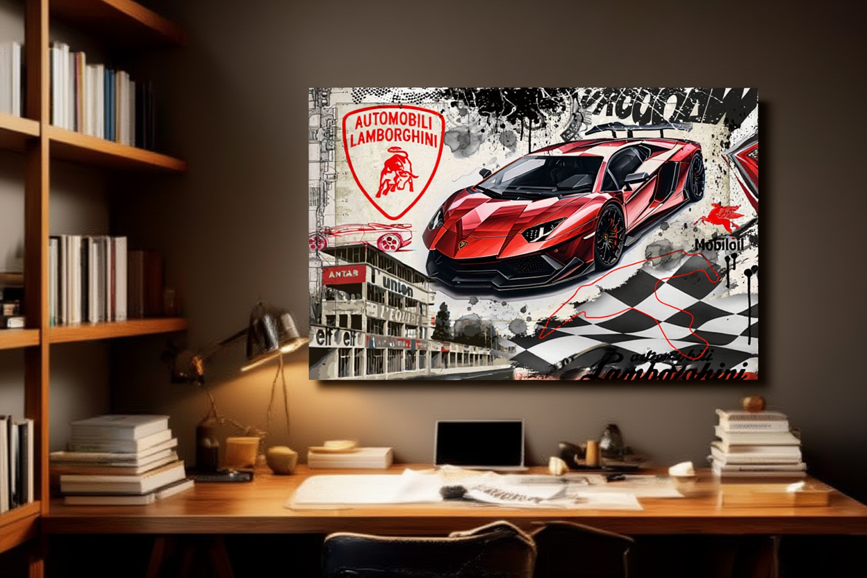 Lamborghini Red