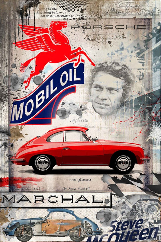 Mobil Oil Steve McQueen